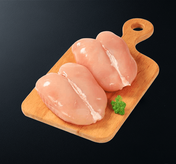 Мясо цыпленка-бройлера без кости. Кулинарный полуфабрикат из мяса птицы кусковой бескостный. «Мясо цыпленка-бройлера без кости».

СТБ 1210-2010
СГ охл - 12 часов при темп от 2 до 4гр
СГ зам - 30 суток не выше -10 гр.