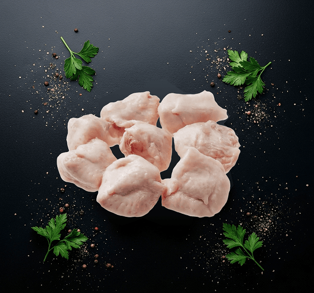 Грудка цыпленка-бройлера. Кулинарный полуфабрикат из мяса птицы кусковой мясокостный. «Грудка цыпленка-бройлера».

СТБ 1210-2010
СГ охл - 12 часов при темп от 2 до 4гр
СГ зам - 30 суток не выше -10 гр.