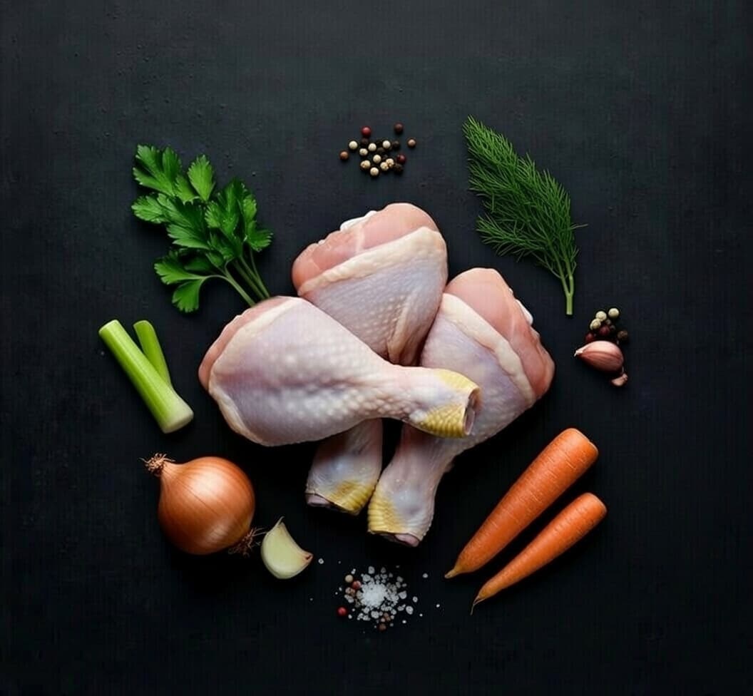 Набор для бульона из цыпленка-бройлера. Кулинарный полуфабрикат из мяса птицы кусковой мясокостной. «Набор для бульона из цыпленка-бройлера».

СТБ 1210-2010
СГ охл - 12 часов при темп от 2 до 4гр
СГ зам - 30 суток не выше -10 гр.