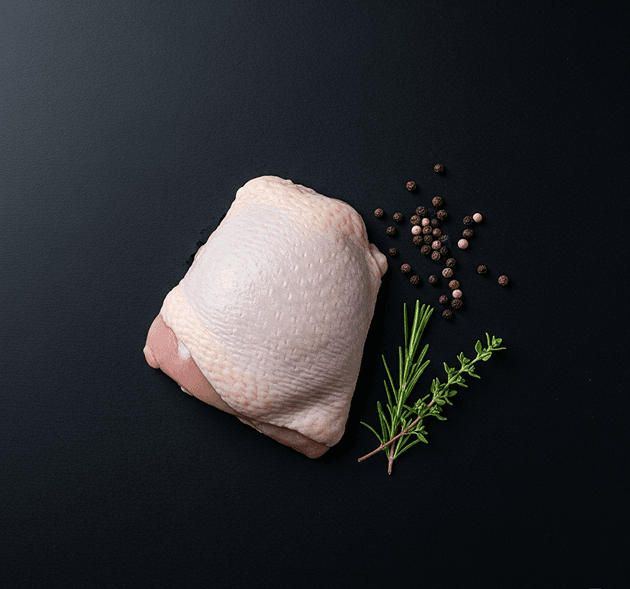 Бедро цыпленка-бройлера. Кулинарный полуфабрикат из мяса птицы кусковой мясокостный. «Бедро цыпленка-бройлера».

СТБ 1210-2010
СГ охл - 12 часов при темп от 2 до 4гр
СГ зам - 30 суток не выше -10 гр.